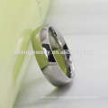 Espaços em branco de anel de aço inoxidável de prata projetam seu próprio anel de aço inoxidável